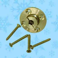 Wood Deck Anchor Flange - HARDWARE & ACCESSORIES